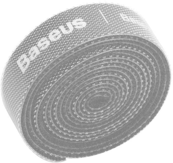 фото Органайзер проводов Baseus Rainbow Circle Velcro Straps 3m Gray