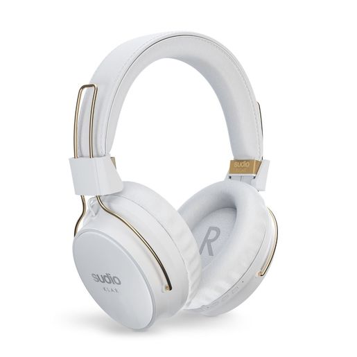 фото Беспроводные накладные наушники Sudio Klar. Цвет белый