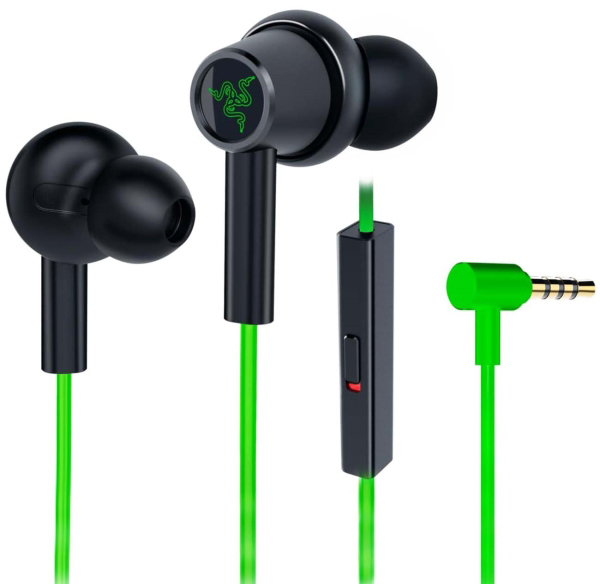 фото Наушники Razer Hammerhead Duo Console RZ12-03030300-R3M1 (Black/Green)