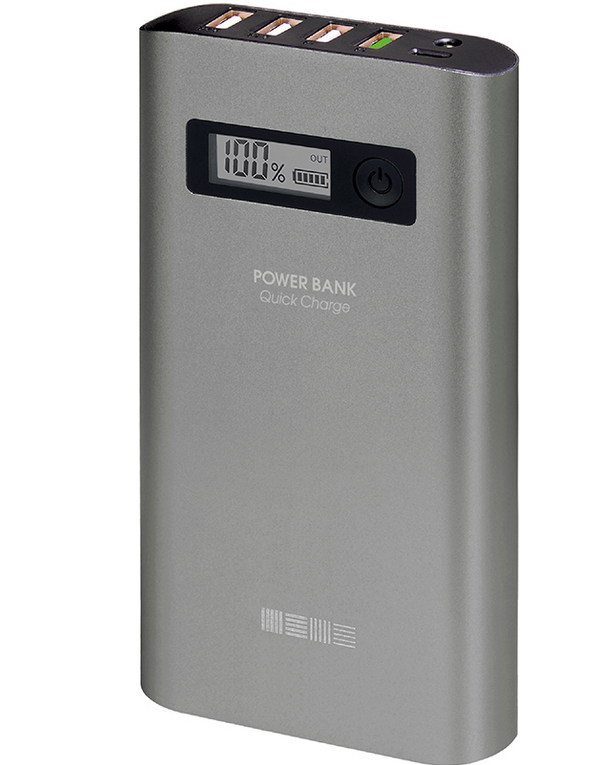 фото Внеш аккумулятор PB240004U мАч, 4USB/3A, Li-Ion SPG