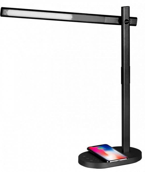 фото Лампа Momax Q.LED Desk lamp with wireless charging bas Black
