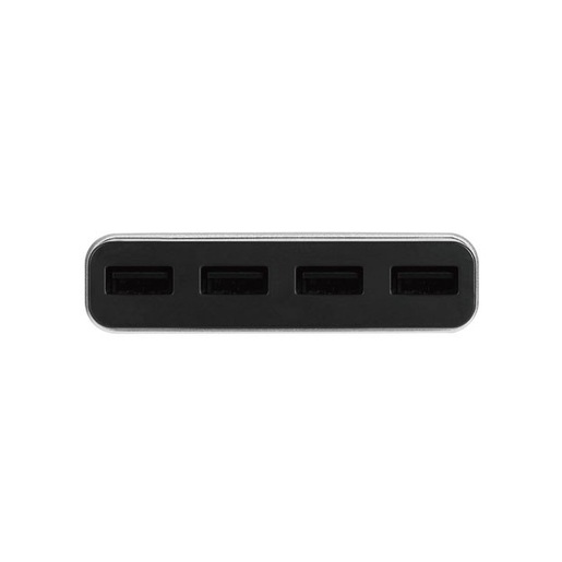 фото Зарядное устройство от сети Just Mobile AluCharge для  мобильных устройств, 4 USB порта. Цвет серебряный.
Тайвань/12 Месяцев/
