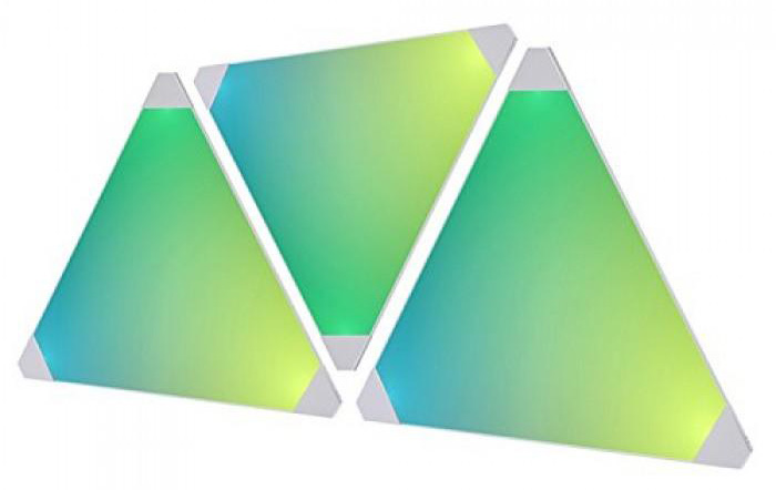 фото Дополнительные светодиодные панели для светильника Nanoleaf Aurora