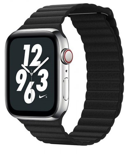 фото Ремешок COTEetCI W7 Apple Watch Leather Magnet Band 42MM/44MM Black