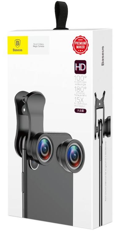 фото Объектив для смартфона Baseus short videos magic camera（general）Black ACSXT-C01