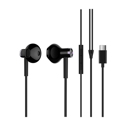 фото Наушники с микрофоном XIAOMI Mi Dual Driver Earphones (Type-C) BRE02JY чёрный