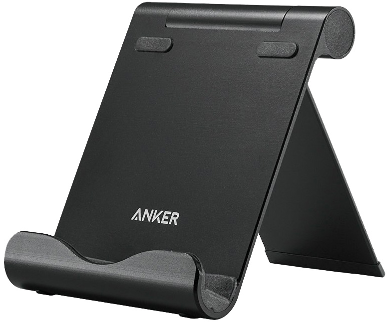 фото Алюминиевый стенд Anker для планшетов и смартфонов, черный цвет