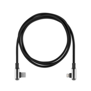 Кабель Rombica Digital Electron I, Lightning to USB, длина 1,2 м. Цвет черный.