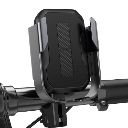 фото Держатель для велосипеда/мотоцикла Baseus SUKJA-01 для смартфона 4.7-6.5" (Black)