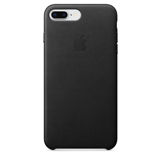 фото Кожаный чехол Apple Leather Case для iPhone 8 Plus/7 Plus, цвет (Black) черный