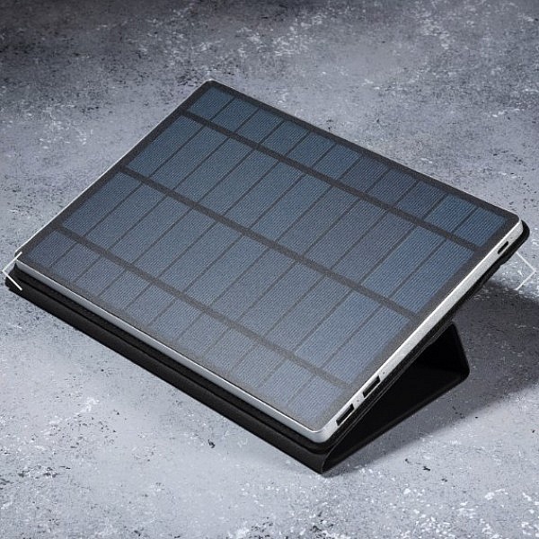 фото Внешний аккумулятор 12000мАч солн. ЗУ Type-C