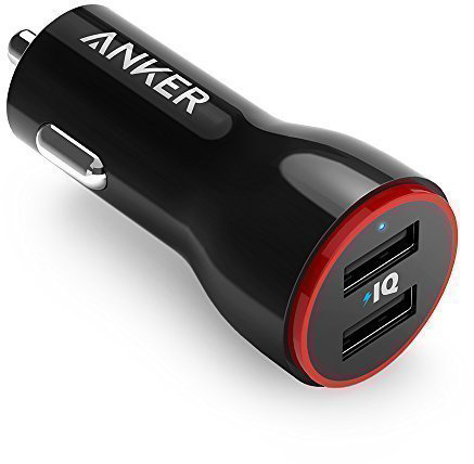 фото Автомобильное зарядное устройство Anker PowerDrive 2 Lite 12W 2-Port Car Charger (ритейл) A2310H11. Черный