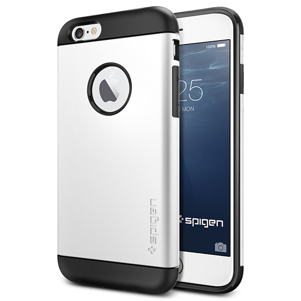 фото Чехол Spigen для iPhone 6 4.7" Slim Armor Series, белый (SGP10957)