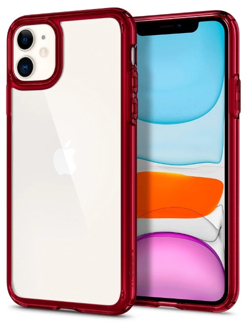 фото Чехол Spigen Ultra Hybrid (ACS00405) для iPhone 11 (Red)
