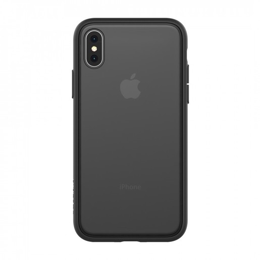 фото Чехол-накладка Incase Pop Case II для iPhone XS. Материал пластик.  Цвет прозрачный черный