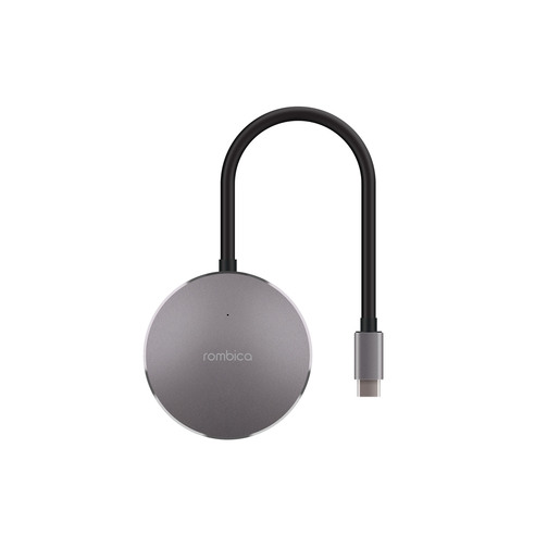 фото Сетевой USB адаптер/концентратор Rombica Type-C Hub Metal. Интерфейс Type-C. Порты 4 x USB-A 3.0.
Rombica Type-C Hub Metal