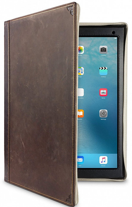 фото Чехол-книга на молнии в твердом переплете Twelve South BookBook Case Vol. 2 для iPad Pro 12.9"
