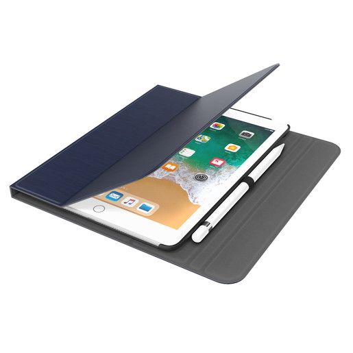 фото Чехол-книжка LAB.C Slim Fit для iPad 9.7" 2018-2017. Материал полиуретан. Цвет темно-синий