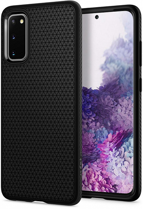 фото Чехол Spigen Liquid Air, black - Galaxy S20