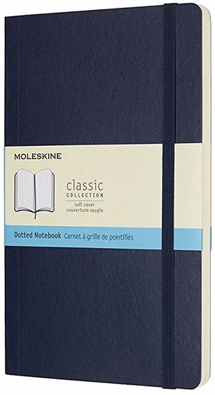 фото Блокнот Moleskine Classic Soft Large QP619B20 (Dark Blue)