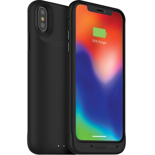 фото Чехол Mophie Juice Pack Air со встроенным аккумулятором для iPhone X, черный