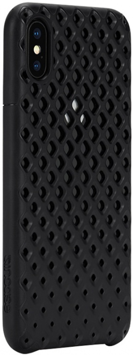 фото Чехол Incase Lite Case для iPhone XS/X. Материал пластик, TPU. Цвет черный