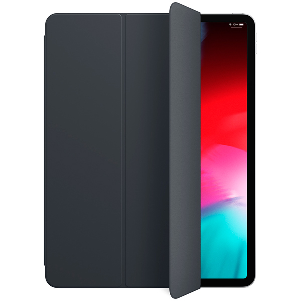 фото Обложка Smart Folio for 12.9-inch iPad Pro (4th generation) - Black, Кожанный чехол Folio для 12.9- IPad Pro 4-го поколения черного цвета