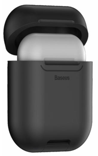 фото Чехол с беспроводной зарядкой Baseus wireless charger for Airpods Black