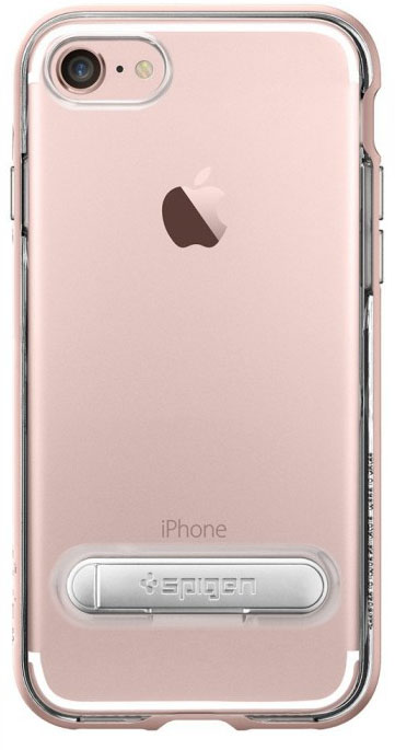 фото Чехол Spigen Crystal Hybrid для iPhone 7/8/SE (2020) (Rose Gold)