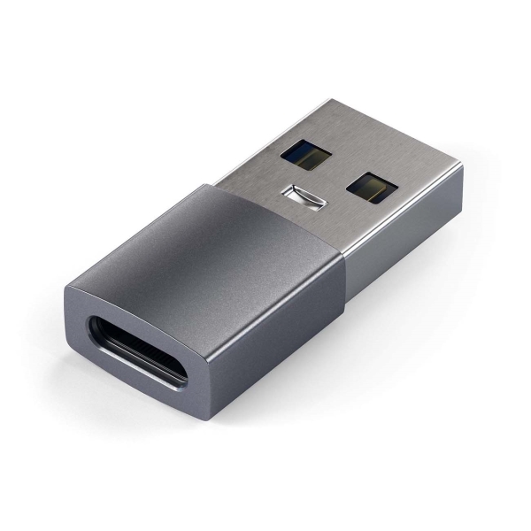 фото Кабель-адаптер Satechi USB-C to USB 3.0. Цвет серый космос