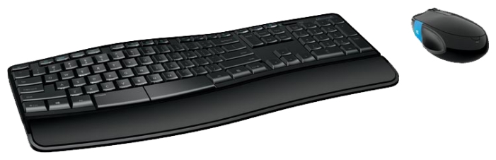 фото Беспроводные клавиатура и мышь Microsoft Sculpt Comfort Desktop L3V-00017 (Black)