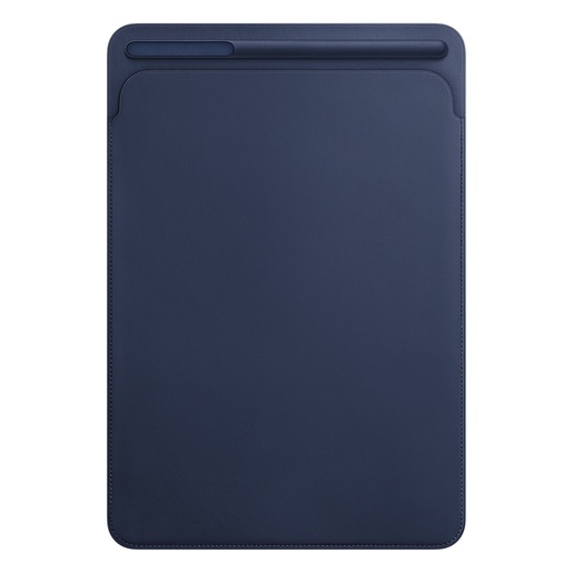 фото Кожаный чехол-футляр Apple Leather Sleeve для iPad Pro 10,5 дюйма. Цвет (Midnight Blue) темно-синий.Apple Leather Sleeve for 10.5-inch iPad Pro - Midnight Blue
