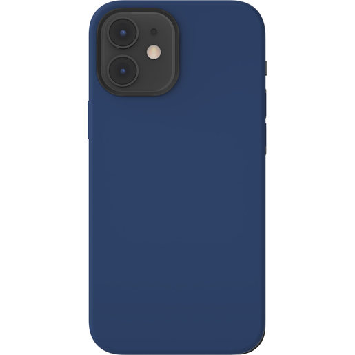 фото Чехол-накладка SwitchEasy MagSkin для iPhone 12 mini (5.4"). Совместим с Apple MagSafe. Цвет: синий
