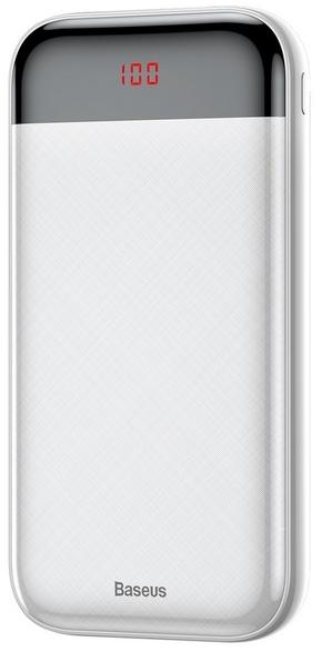 фото Аккумулятор внешний Baseus Mini Cu Digital Display Power Bank 20000mAh  White