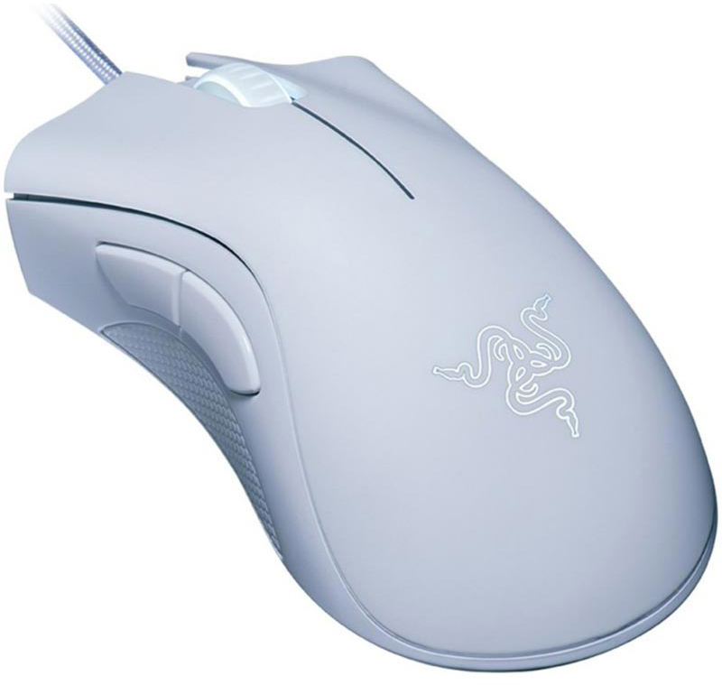 фото Игровая мышь Razer DeathAdder Essential 2021 RZ01-03850200-R3M1 (White)