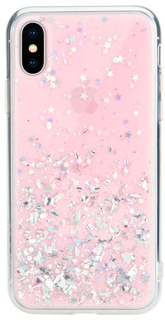 фото Чехол SwitchEasy Starfield for 2018 iphone XS Pink