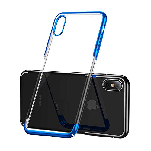 фото Чехол Baseus Glitter Case For iP Xs Max Blue