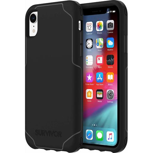 фото Чехол защитный Griffin Survivor Strong для iPhone XR. Материал пластик. Цвет черный
