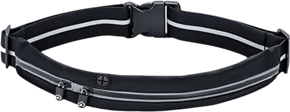 фото Спортивный пояс-чехол Xiaomi Mijia sports invisible pockets double mouth chain (black)