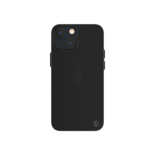 фото Чехол-накладка SwitchEasy 0.35 на заднюю сторону iPhone 13 mini (5.4"). Цвет: прозрачный черный