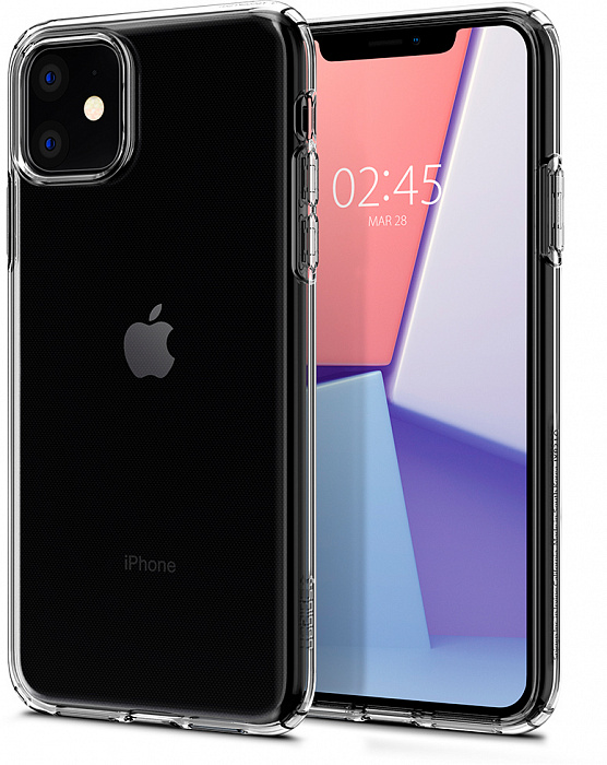 фото Чехол Spigen Liquid Crystal, clear - iPhone 11