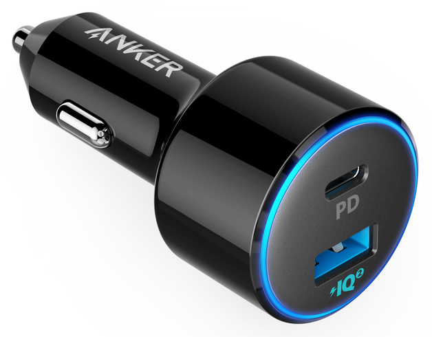 фото Автомобильное зарядное устройство Anker PowerDrive II PD with 1 PD and 1 PIQ