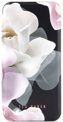 фото Кейс-книжка TedBaker для iPhone 7 - KNOWANE-PORCELAIN ROSE BLACK (41779)