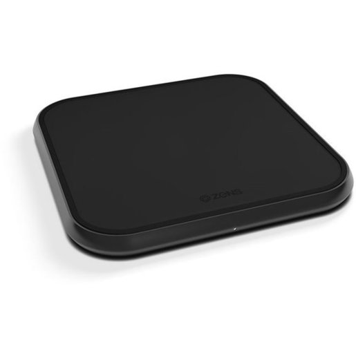 фото Беспроводное зарядное устройство ZENS Aluminium Single Wireless Charger. Цвет черный