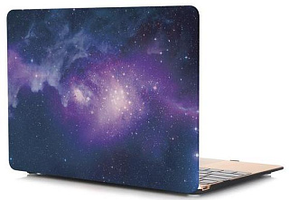 Чехол накладка пластиковая i-Blason для Macbook Pro Retina 15 звездное небо (Blue)