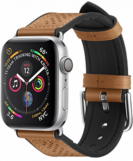 Ремешок Spigen Retro Fit, brown - Apple Watch 44/42mm
