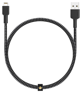Кабель Aukey MFi Lightning 8 pin Sync and Charging Cable,L=2M black & white