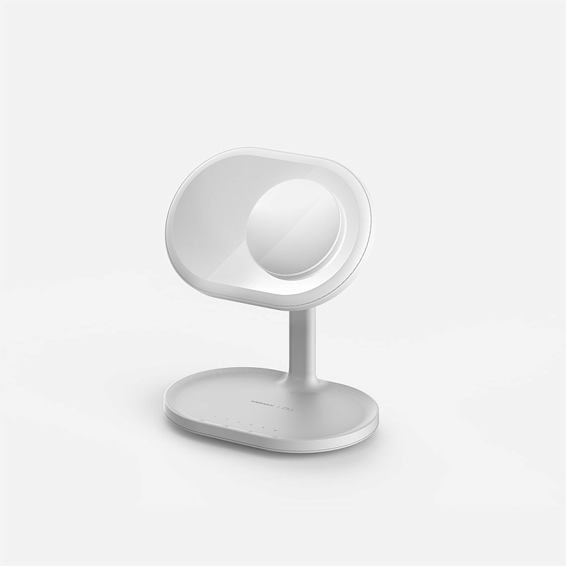 фото Зеркало Momax Q.Led Mirror with Wireless Charging and Bluetooth Speaker