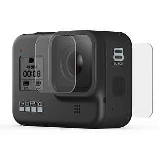 GoPro Защитные стекла для ЖК экрана HERO8 AJPTC-001 (Glass Screen Protector)
