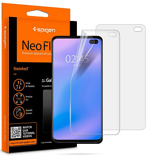 Защитная пленка Spigen Film Neo Flex HD - Galaxy S10+